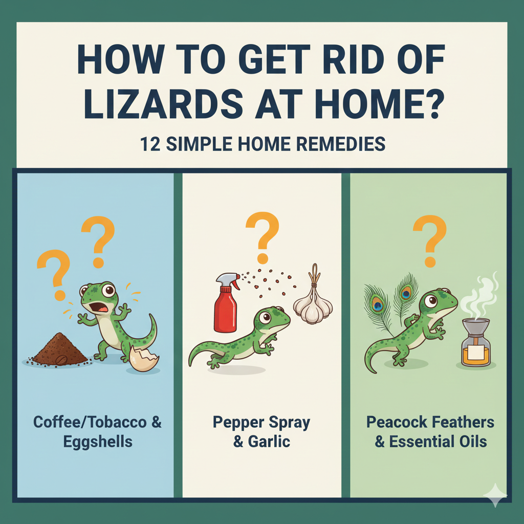 How to Get Rid of Lizards at Home: 12 Simple Home Remedies